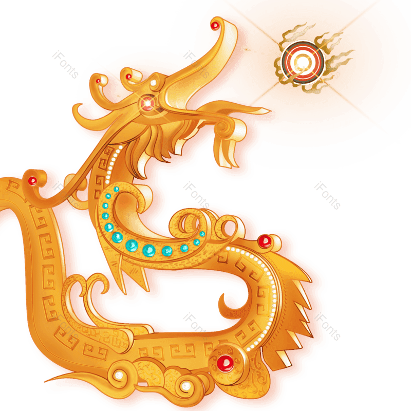 节日图片,金色元素,PNG,免抠素材